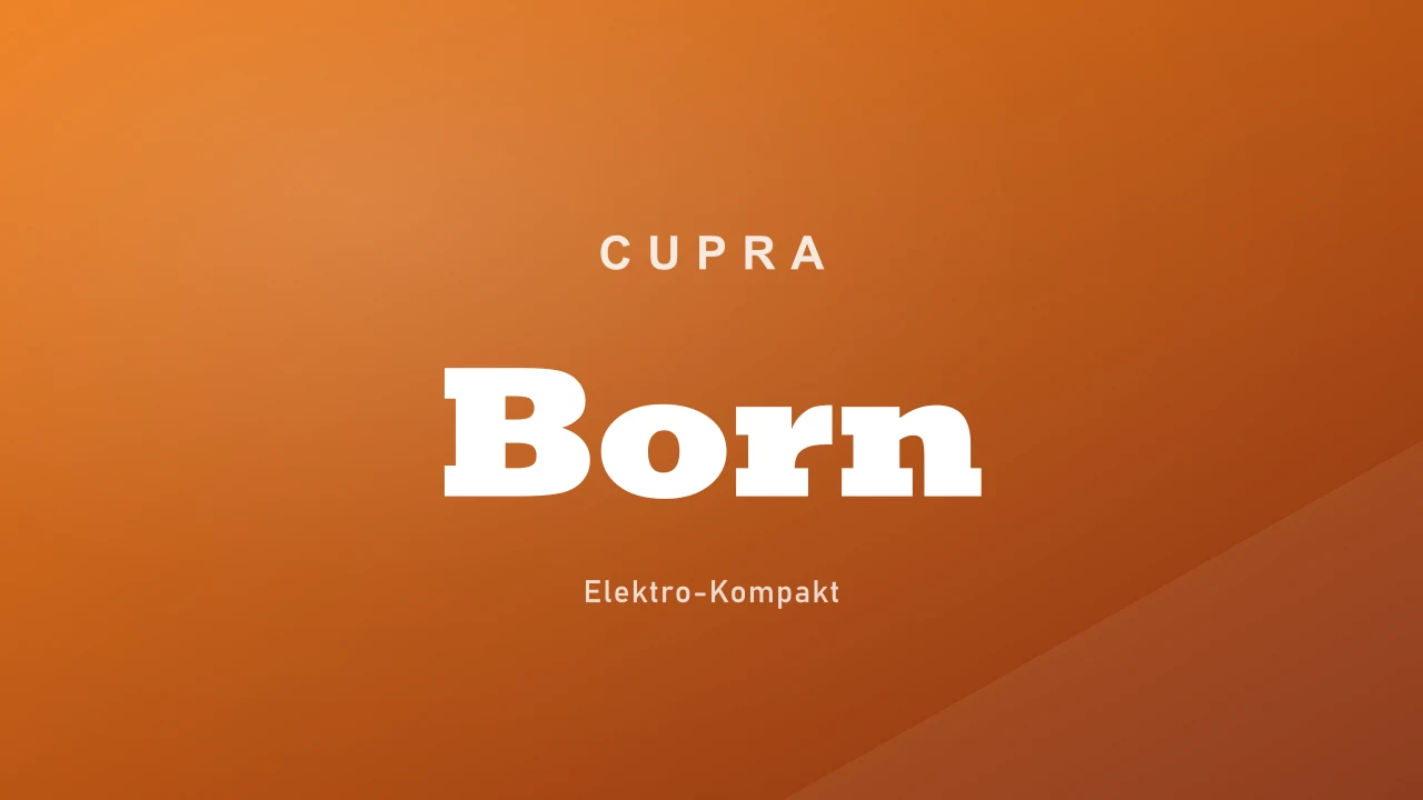 CUPRA Born — Elektro-Kompakt bei Automobilsalon Bellemann Wiesloch
