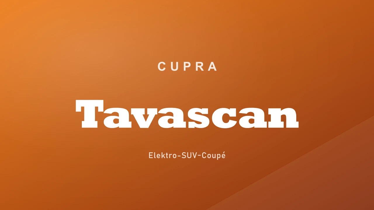 CUPRA Tavascan — Elektro-SUV-Coupé bei Automobilsalon Bellemann Wiesloch