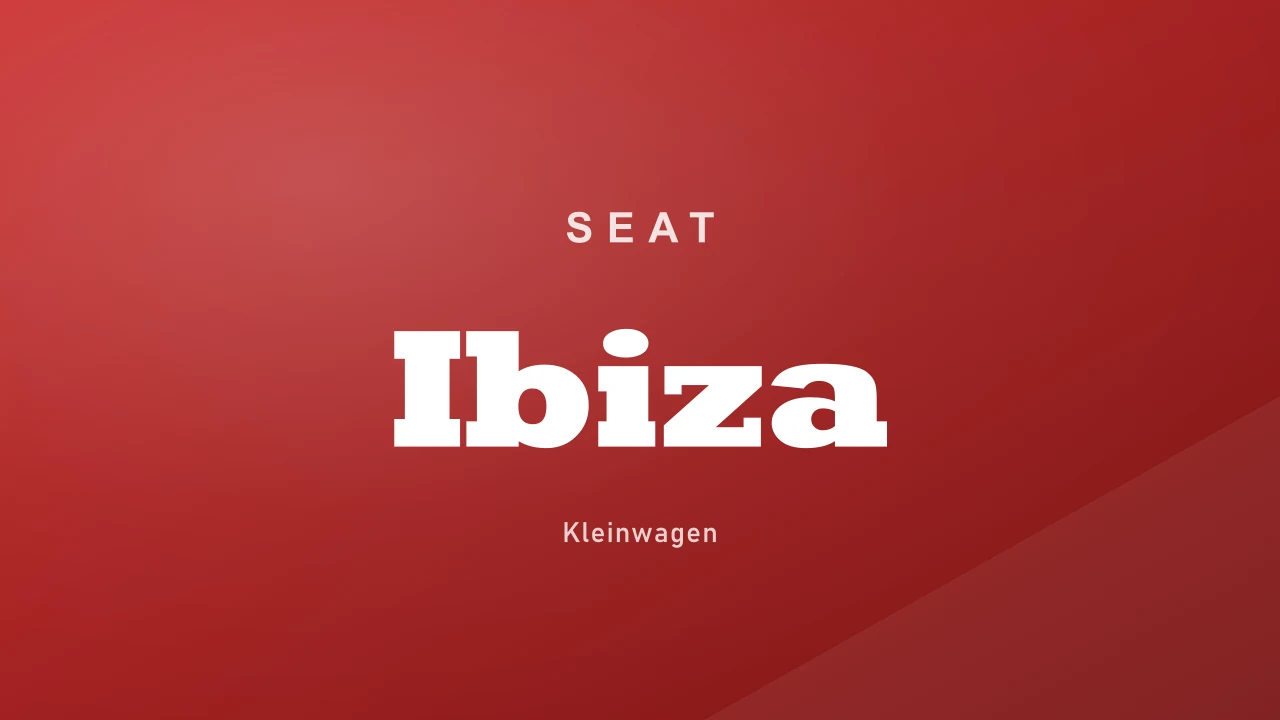 SEAT Ibiza — Kleinwagen bei Automobilsalon Bellemann Wiesloch
