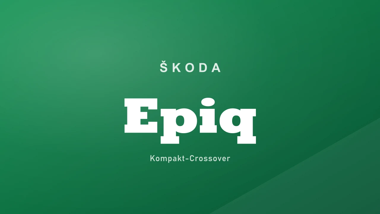 ŠKODA Epiq — Kompakt-Crossover bei Automobilsalon Bellemann Wiesloch